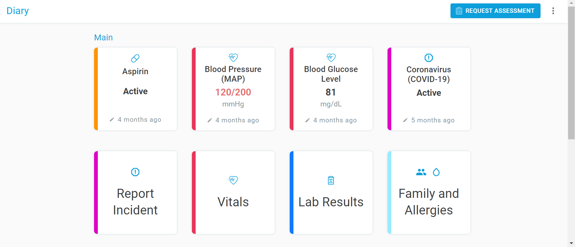 Final homepage design